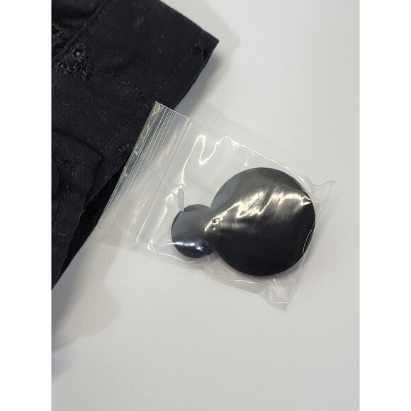 ALK Women's Large Style & Co Black Two Button Eyelet Blouse‎ Jacket Blazer Coat - Picture 9 of 9